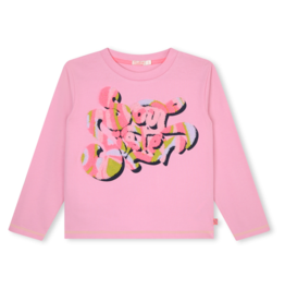 Billieblush t-shirt roze soul sister