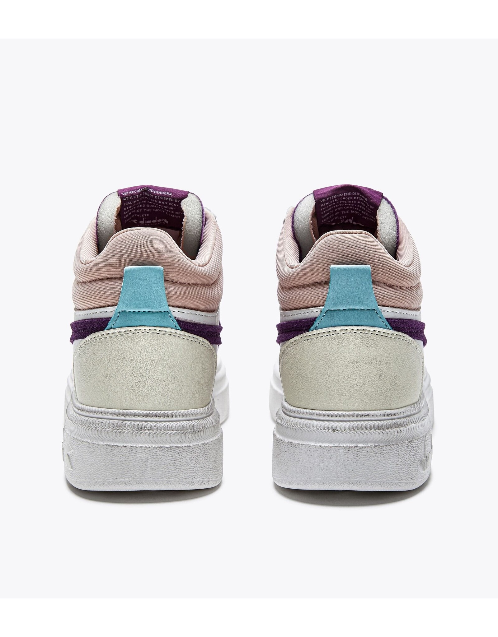 Diadora sneaker magic demi bold blanc/mulberry