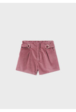 Mayoral short ribfluweel donker roze