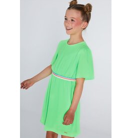 Blue Bay jurk Carla neon groen