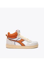 Diadora sneaker magic basket demi white/persimmon orange