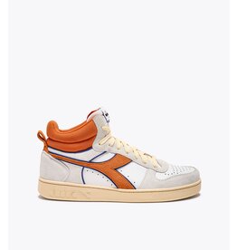 Diadora sneaker magic basket demi white/persimmon orange