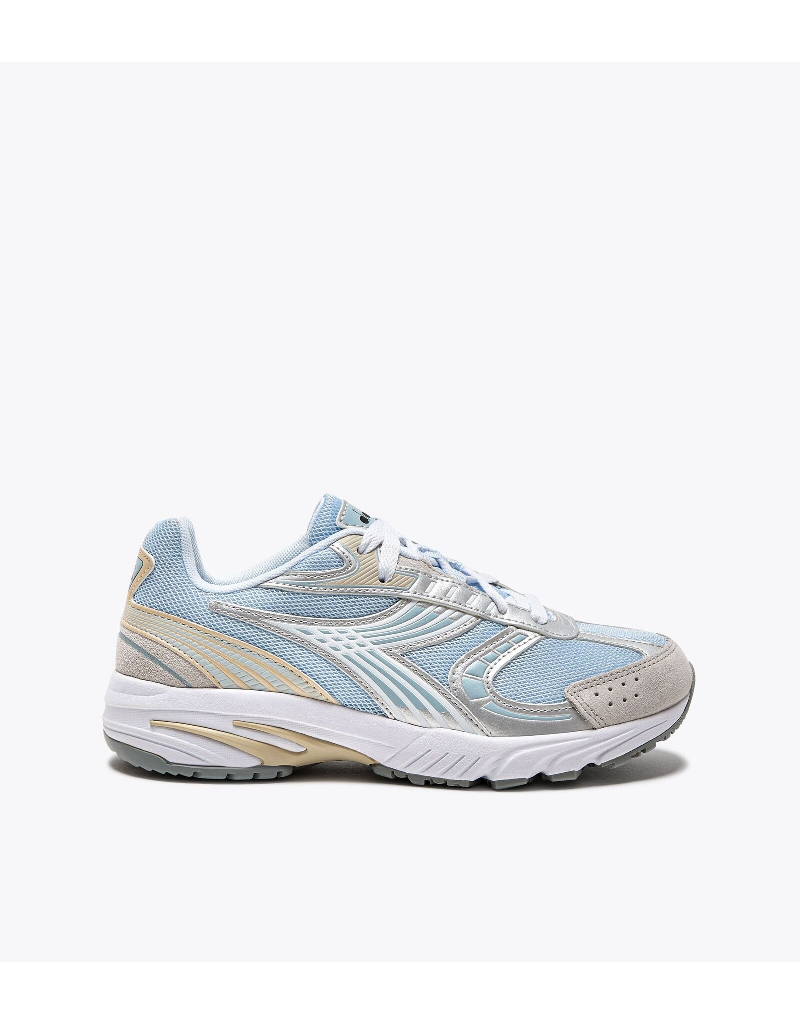 Diadora sneaker sao ko white/light lake/silver