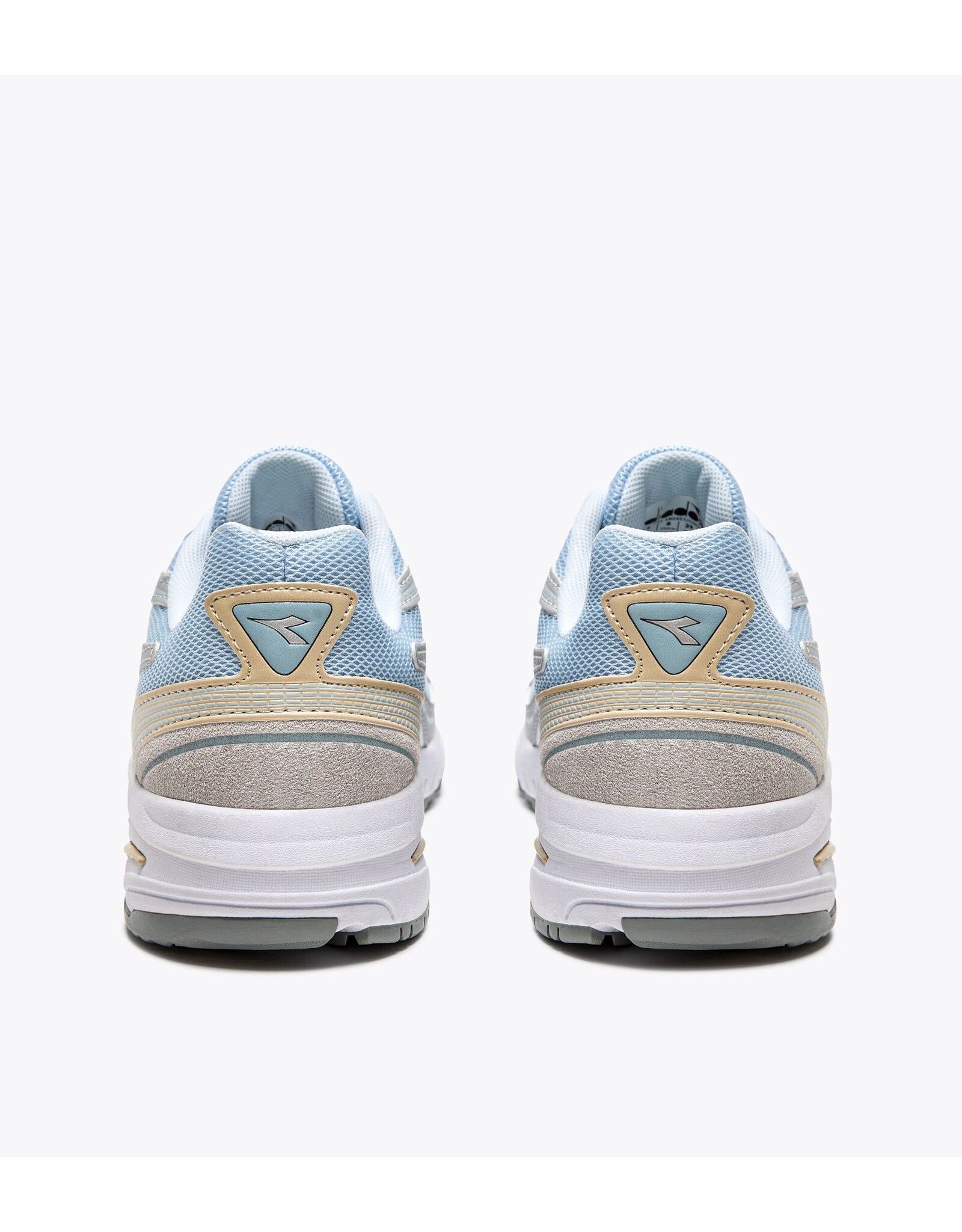 Diadora sneaker sao ko white/light lake/silver