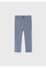 Mayoral broek chino blauw spikkel