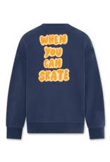 A076 sweater Oscar skate indigo