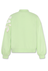 A076 sweater Violeta spalach light green