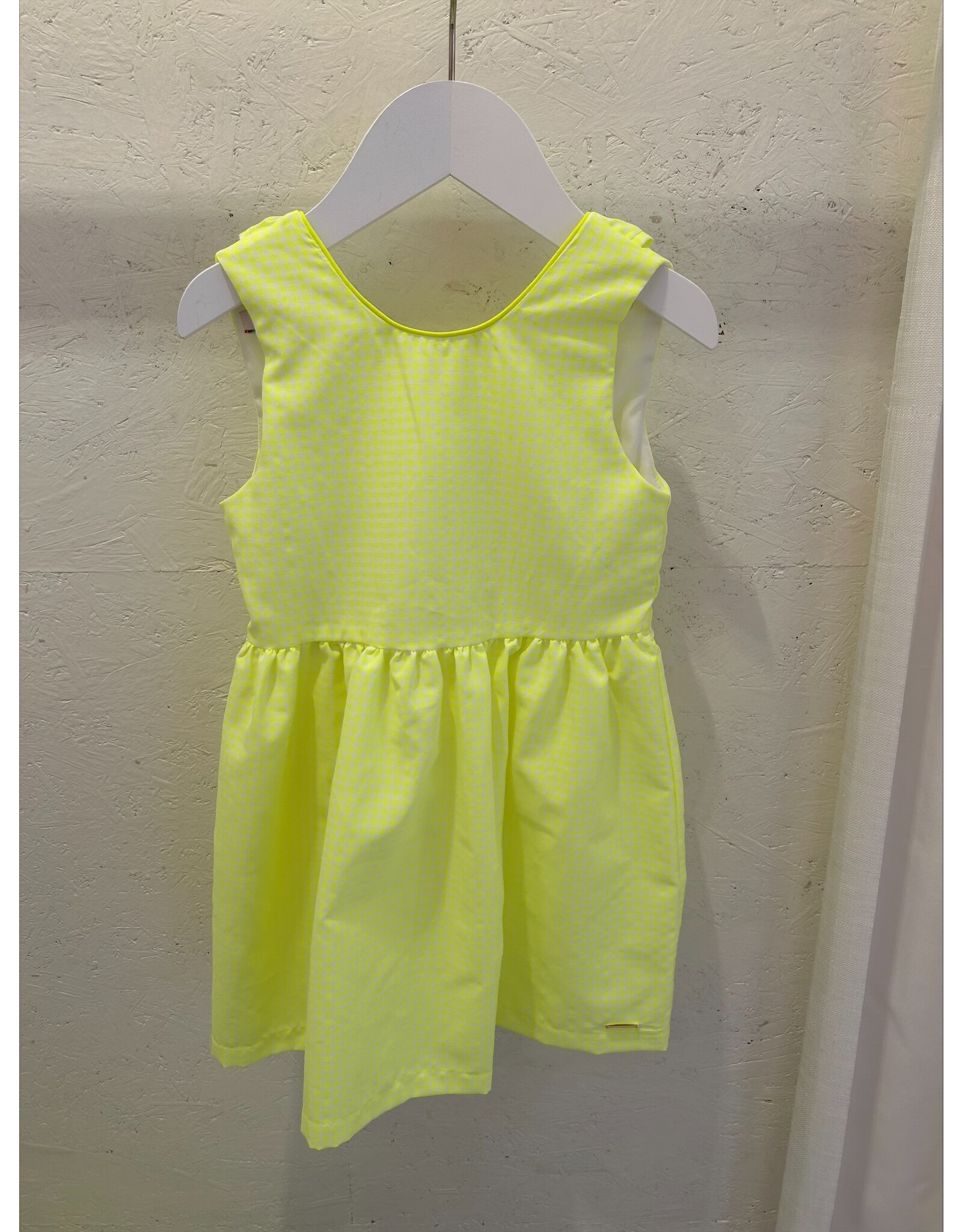 Blue Bay jurk charlotte neon geel
