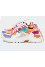 DWARS sneaker oranje / multi