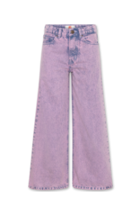AO76 Zina wijde jeans kinky denim pink
