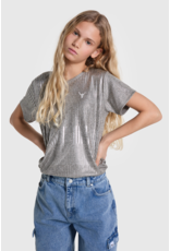 Alix mini Silver foil t-shirt