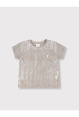 Alix mini Silver foil t-shirt