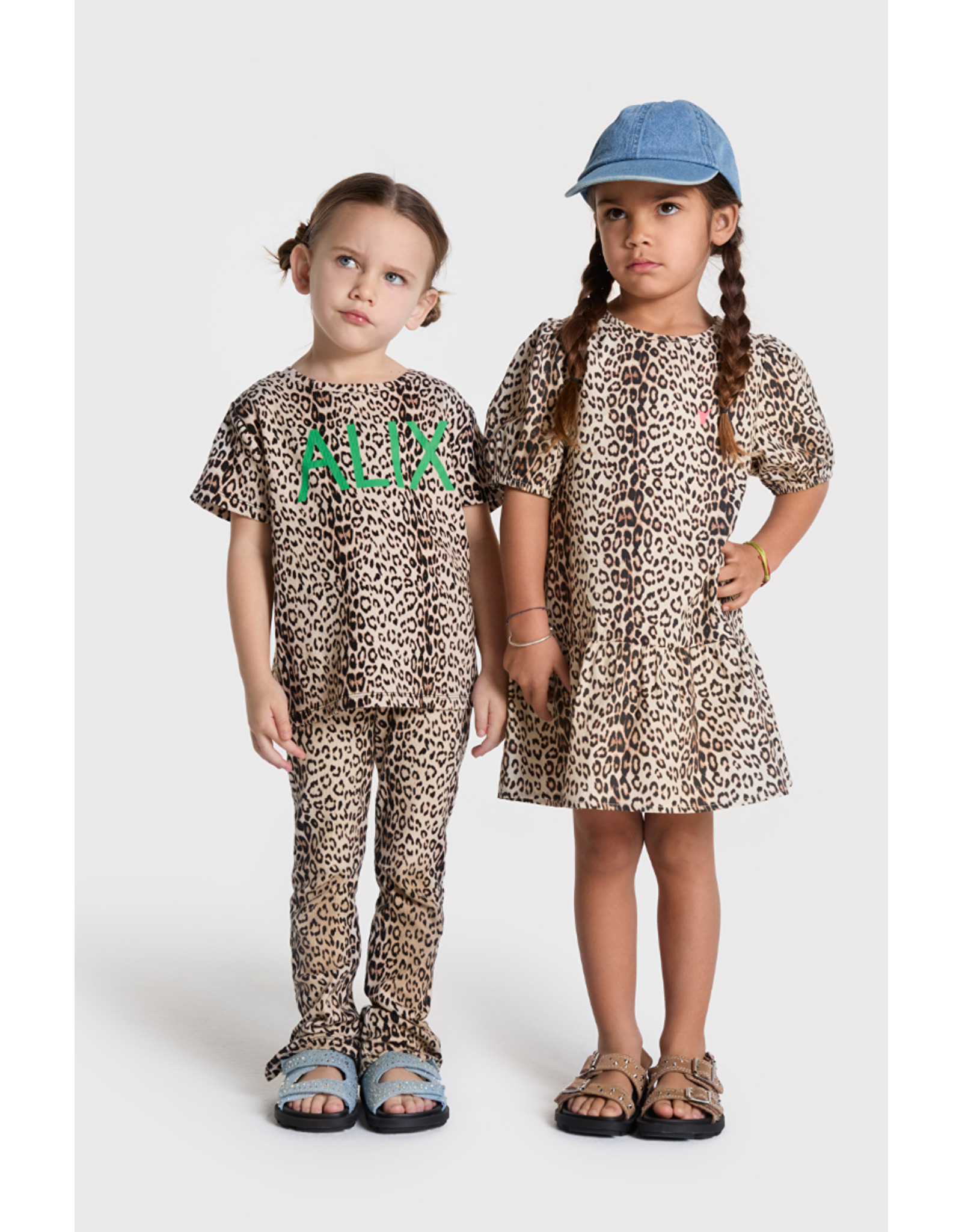 Alix mini Leopard jurk