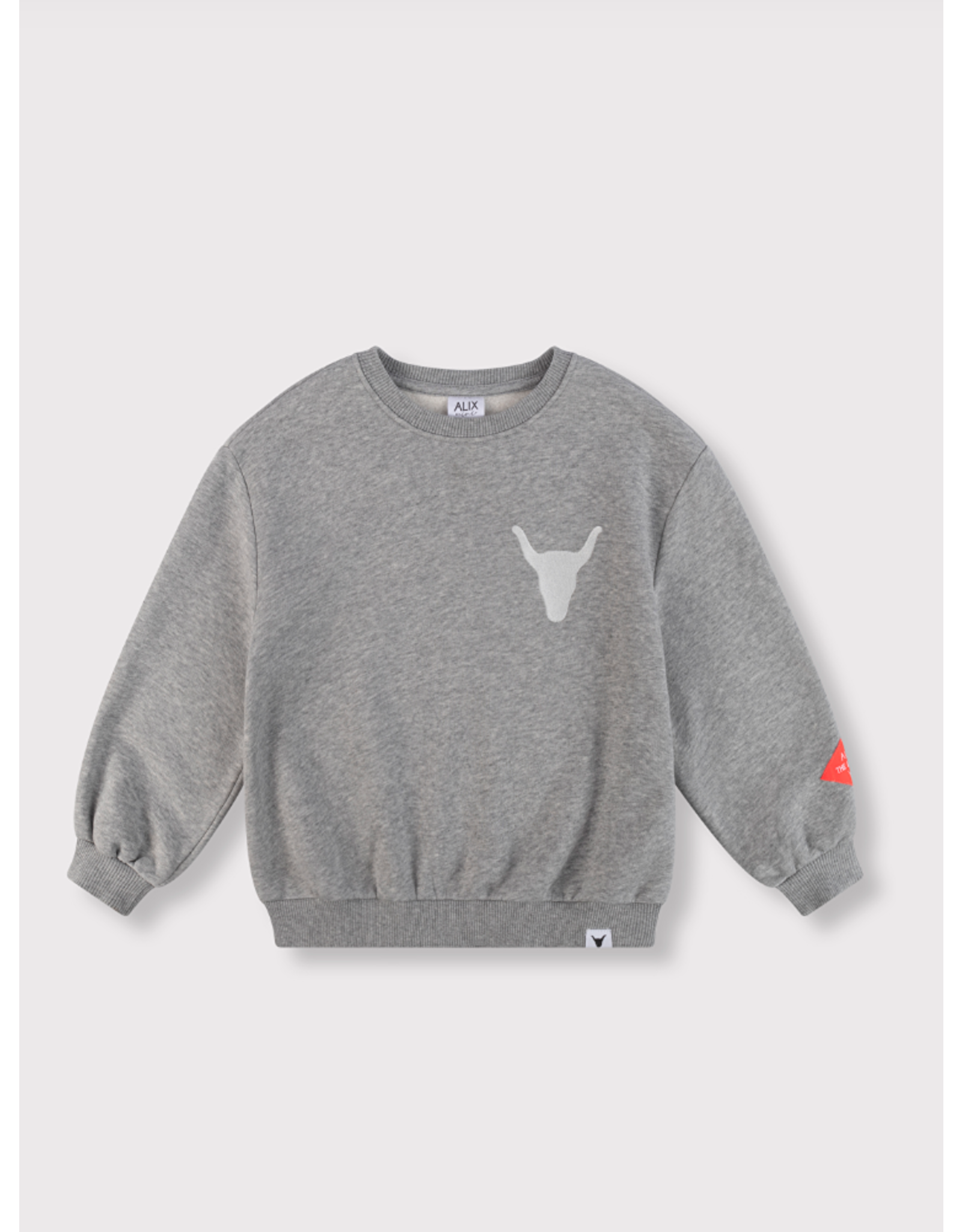 Alix mini sweater bull grey melange