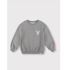 Alix mini sweater bull grey melange