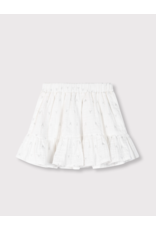 Alix mini rok glitter bull white