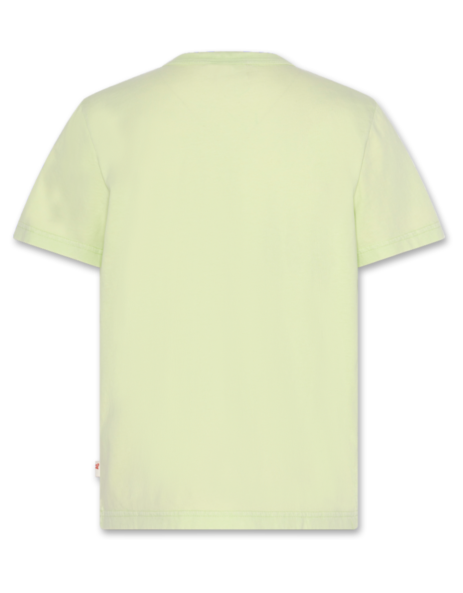 A076 t-shirt mat garment dye light green