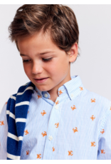 AO76 hemd axel gestreept krab