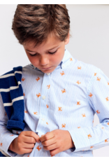 AO76 hemd axel gestreept krab