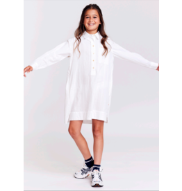 A076 jurk chloe Dobby white