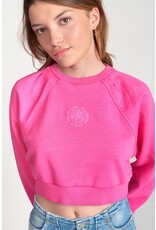 Le temps des cérises fuchsia sweater Tyragi