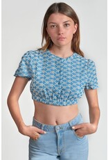 Le temps des cérises crop top bloemetjes