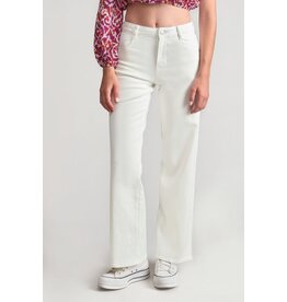 Le temps des cérises wijde broek Rommigi white