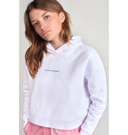 Le temps des cérises hoodie Volvagi white