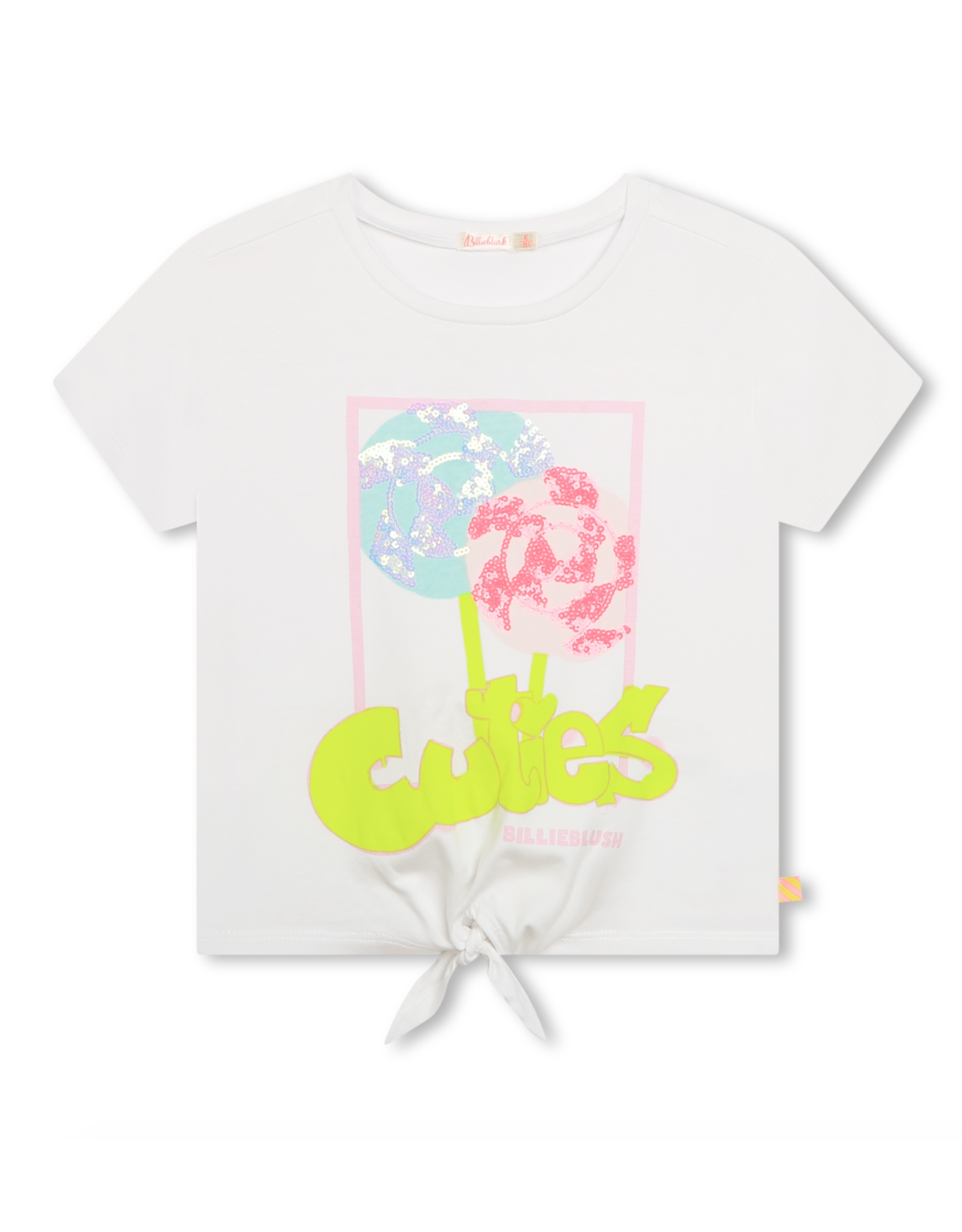 Billieblush t-shirt wit cuties