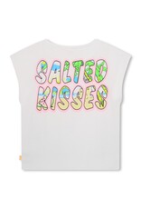 Billieblush t-shirt wit salted kisses