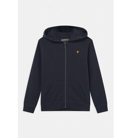 Lyle & Scott hoodie navy rits