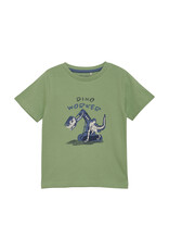 minymo t-shirt groen dinoworker