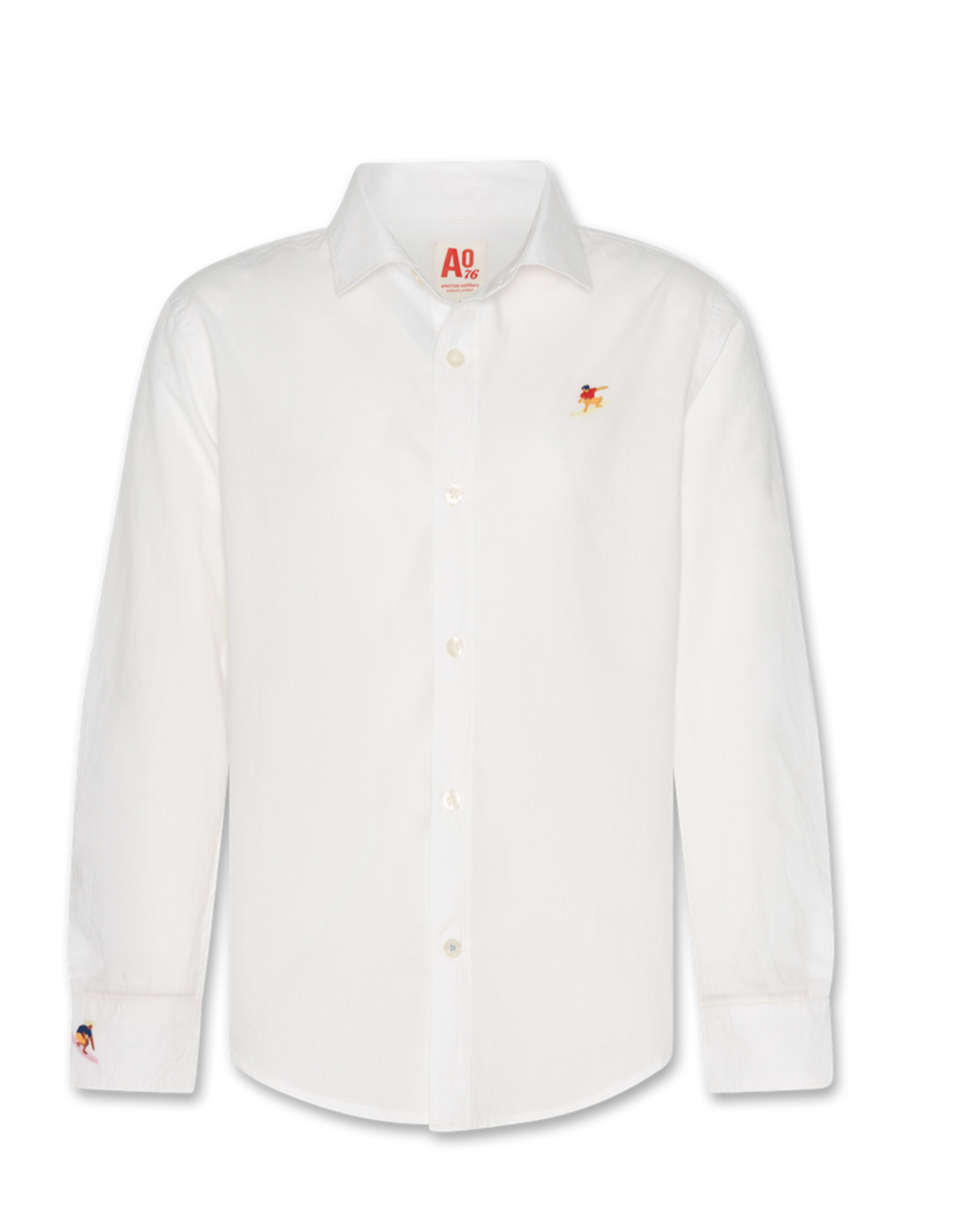 AO76 hemd Alan white surfer