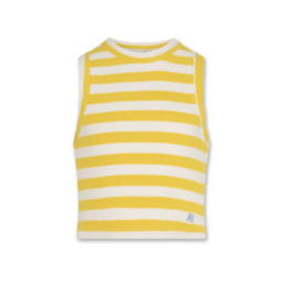 A076 top melli striped yellow