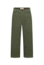 AO76 Finn cord pants olive night/earth green