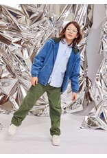 AO76 Finn cord pants olive night/earth green