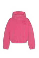 A076 hoodie Blair logo raspberry