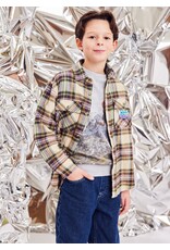 AO76 walis hemd flanel groen checked