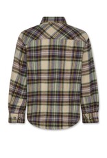 A076 walis hemd flanel groen checked