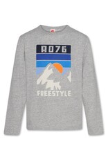 AO76 Mathew t-shirt freestyle grijs