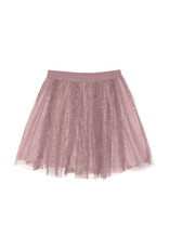 creamie rok oudroze tule glitter goud