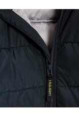 Lyle & Scott Quilted puffer jas dark navy