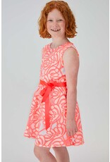 Blue Bay jurk Ava neon pink