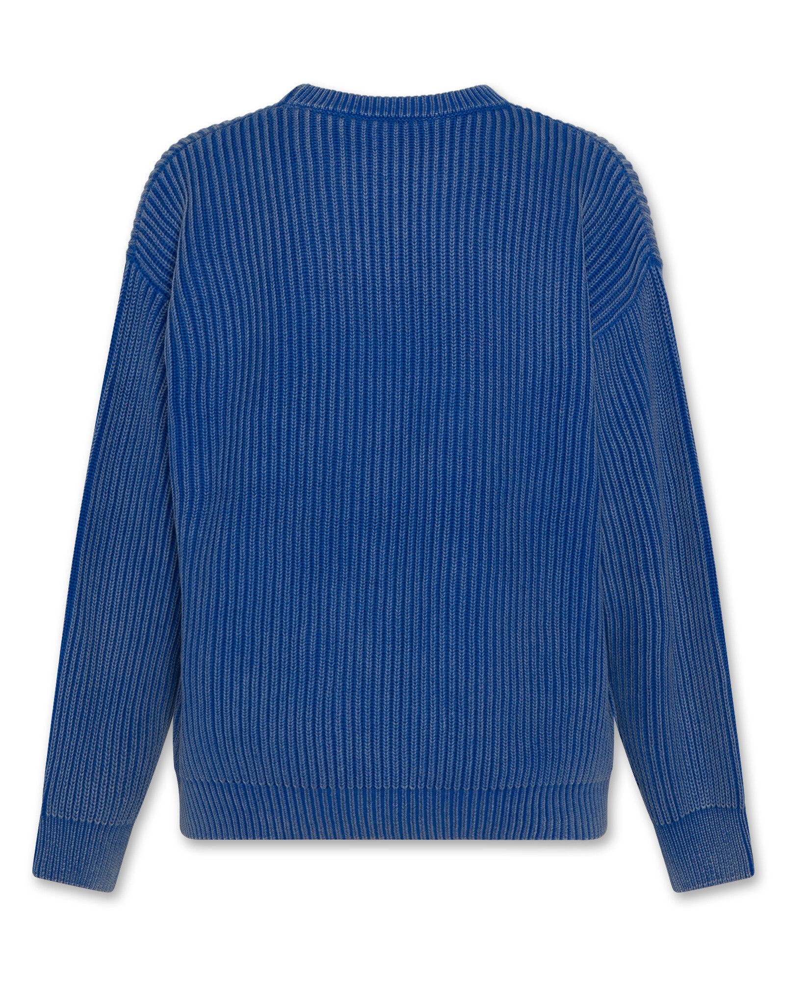 AO76 yaro c-neck fine bright blue