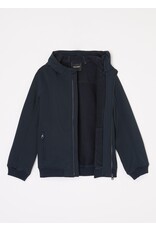Lyle & Scott Soft shell hooded jacket dark navy
