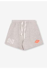 Alix mini sweat shorts soft grey melange