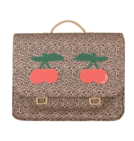 Jeune Premier It Bag Midi leopard cherry