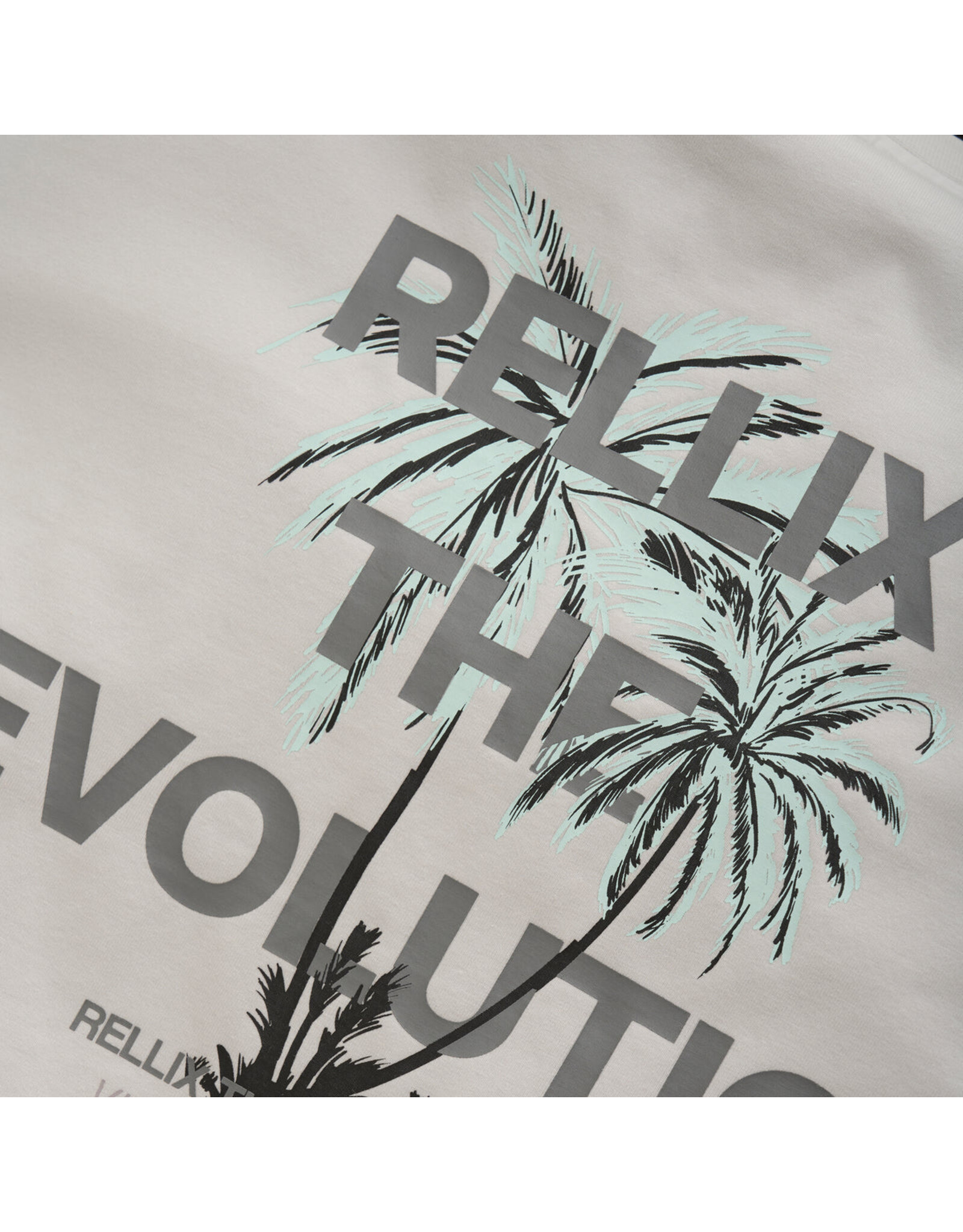 Rellix t-shirt l.grijs rellix the revolution
