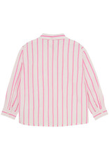 creamie blouse wit roze gestreept