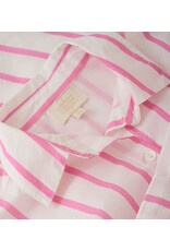 creamie blouse wit roze gestreept